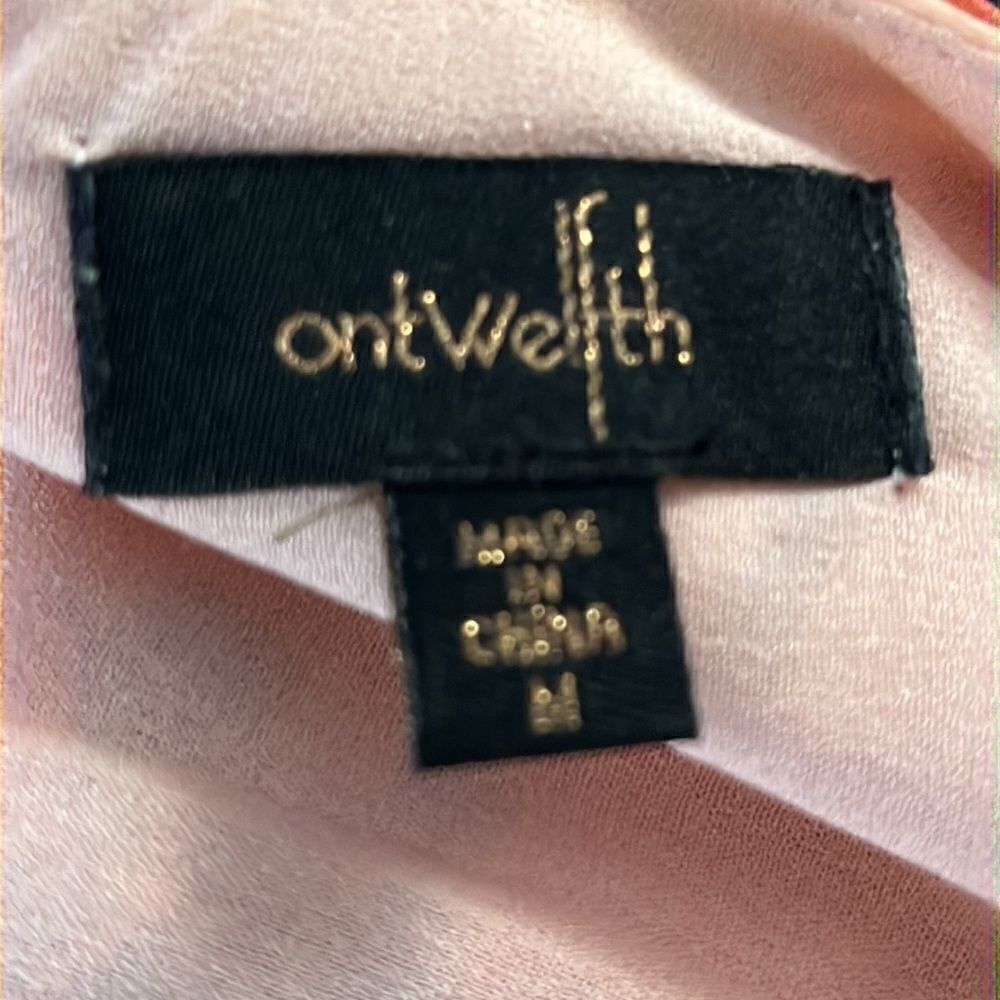 Ontwelfth Floral Blouse with Accordion Bubble Sleeves- Medium - Picture 8 of 8